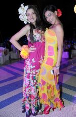 Amy Billimoria  and Shifanjali Rao at Naughty at forty Hawain surprise birthday party by Amy Billimoria on 12th March 2012.JPG